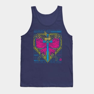 Cyber Butterfly Tank Top